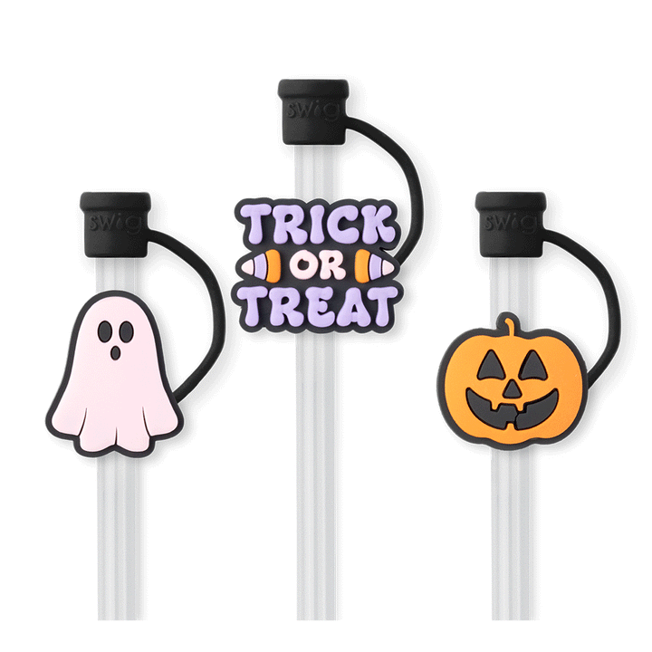 Swig Straw Toppers - Treat Or Treat
