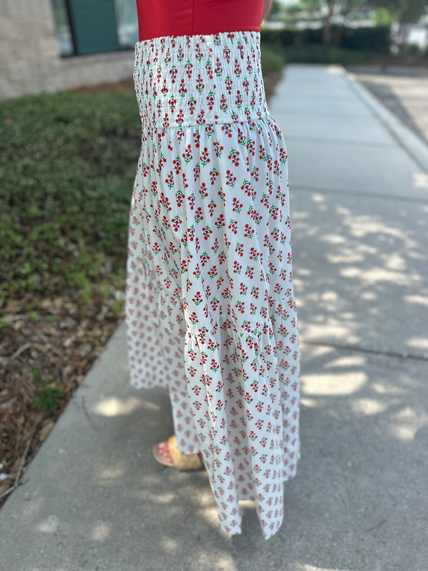 Dixie Flora Maxi Skirt