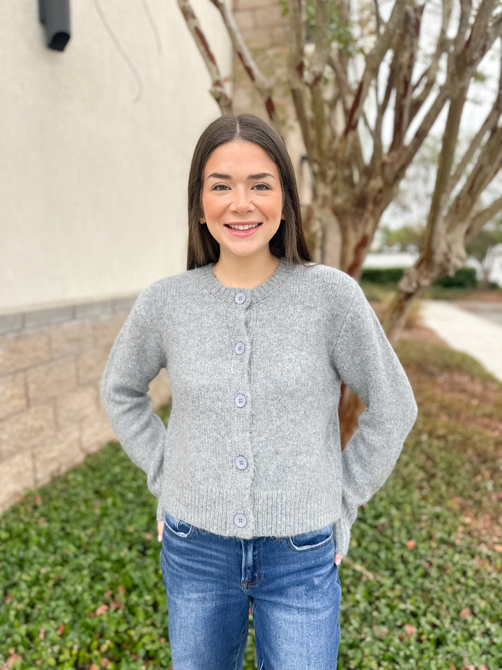 Breen Cardigan - Classic Heather Grey