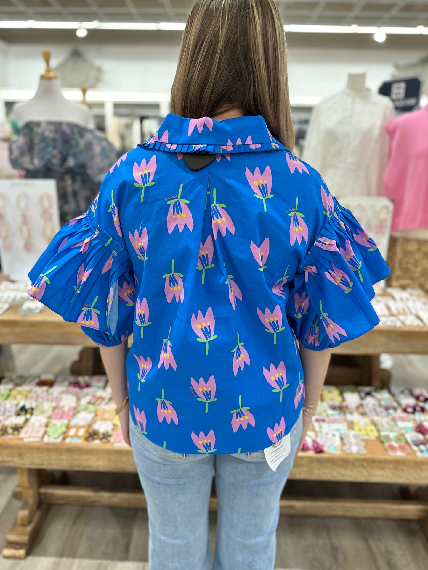 Perfect Poppy Ruffle Blouse