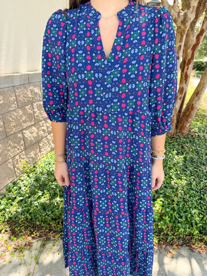 Cameron Dress - Take Two Navy