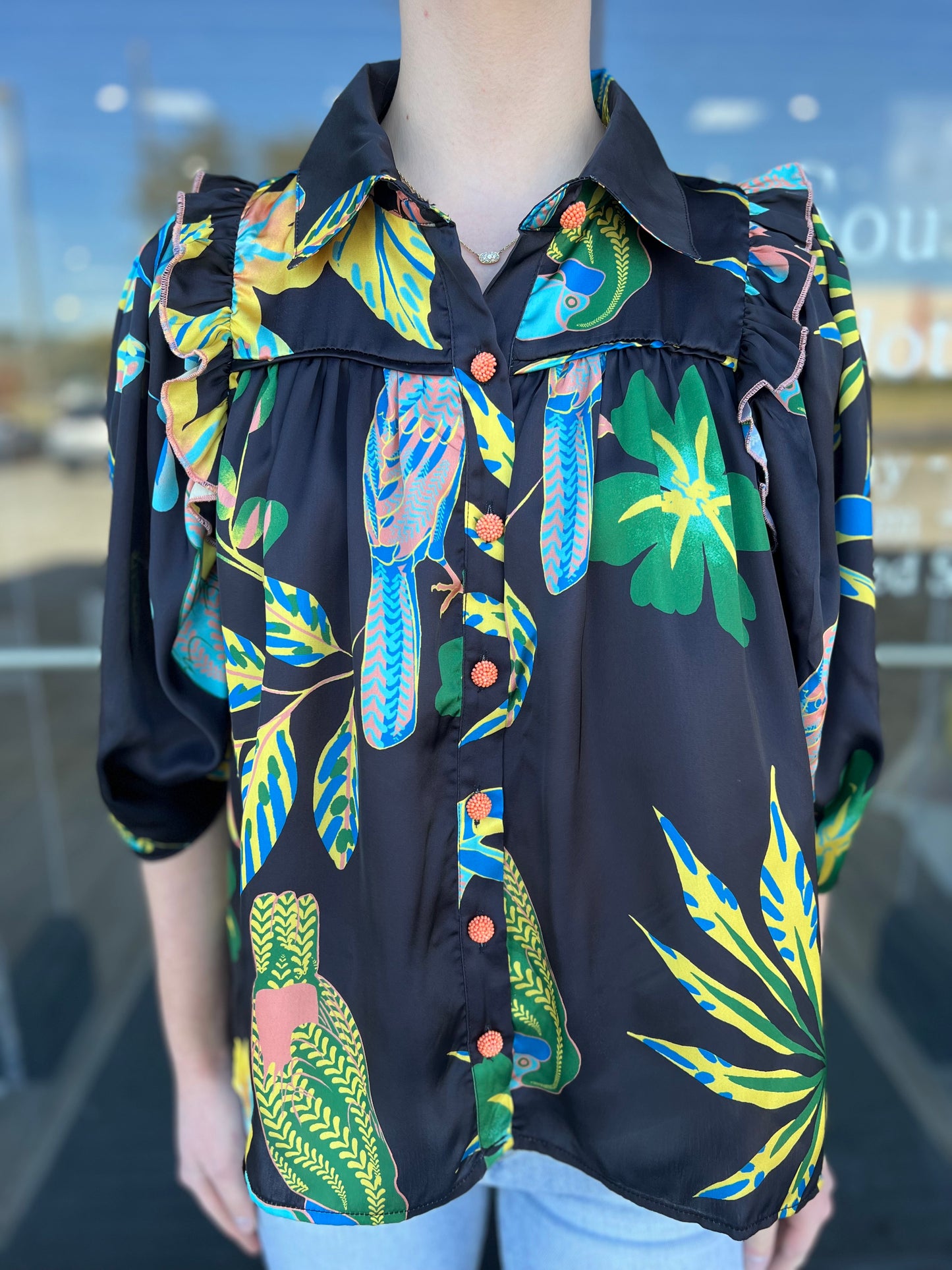 Toucan Jungle Top