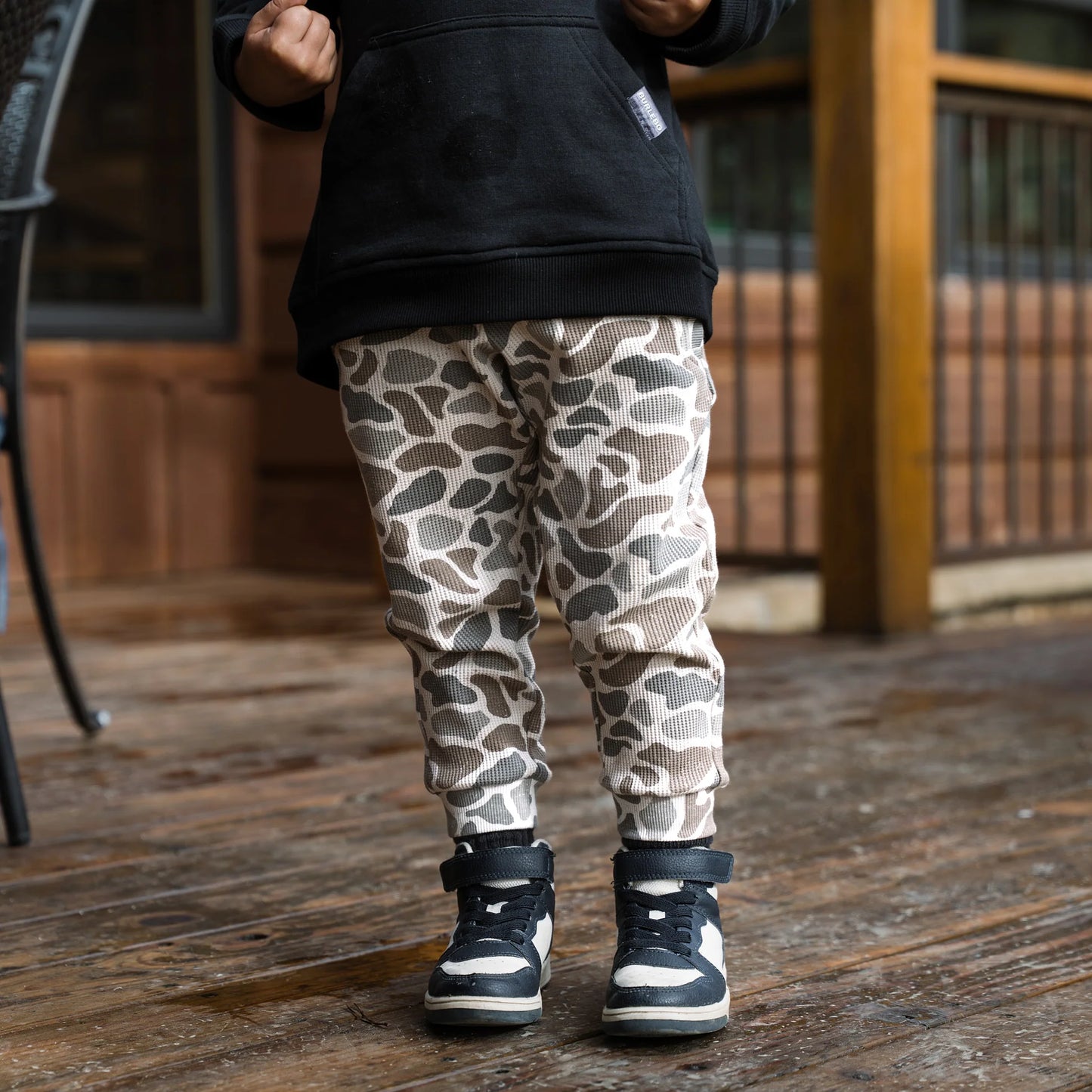 Burlebo Youth Thermal Jogger - Classic Deer Camo