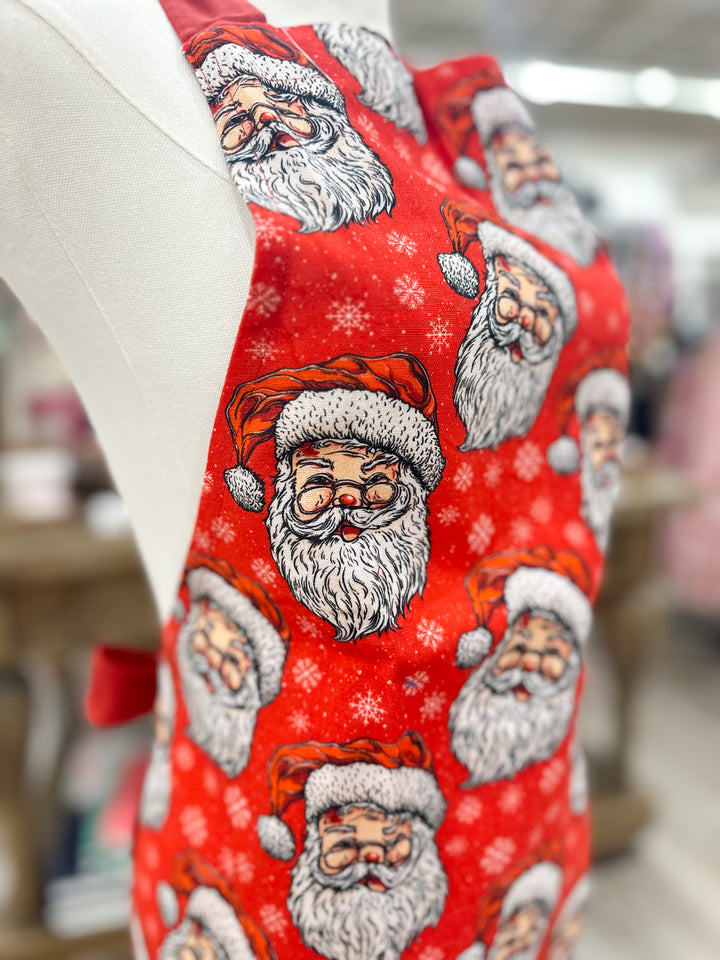 Simply Holiday Apron - Santas