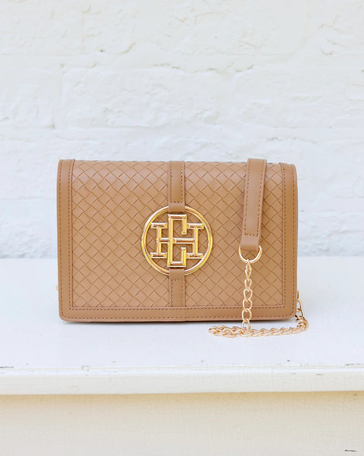 CH Cecilia Crossbody - Woven Tan