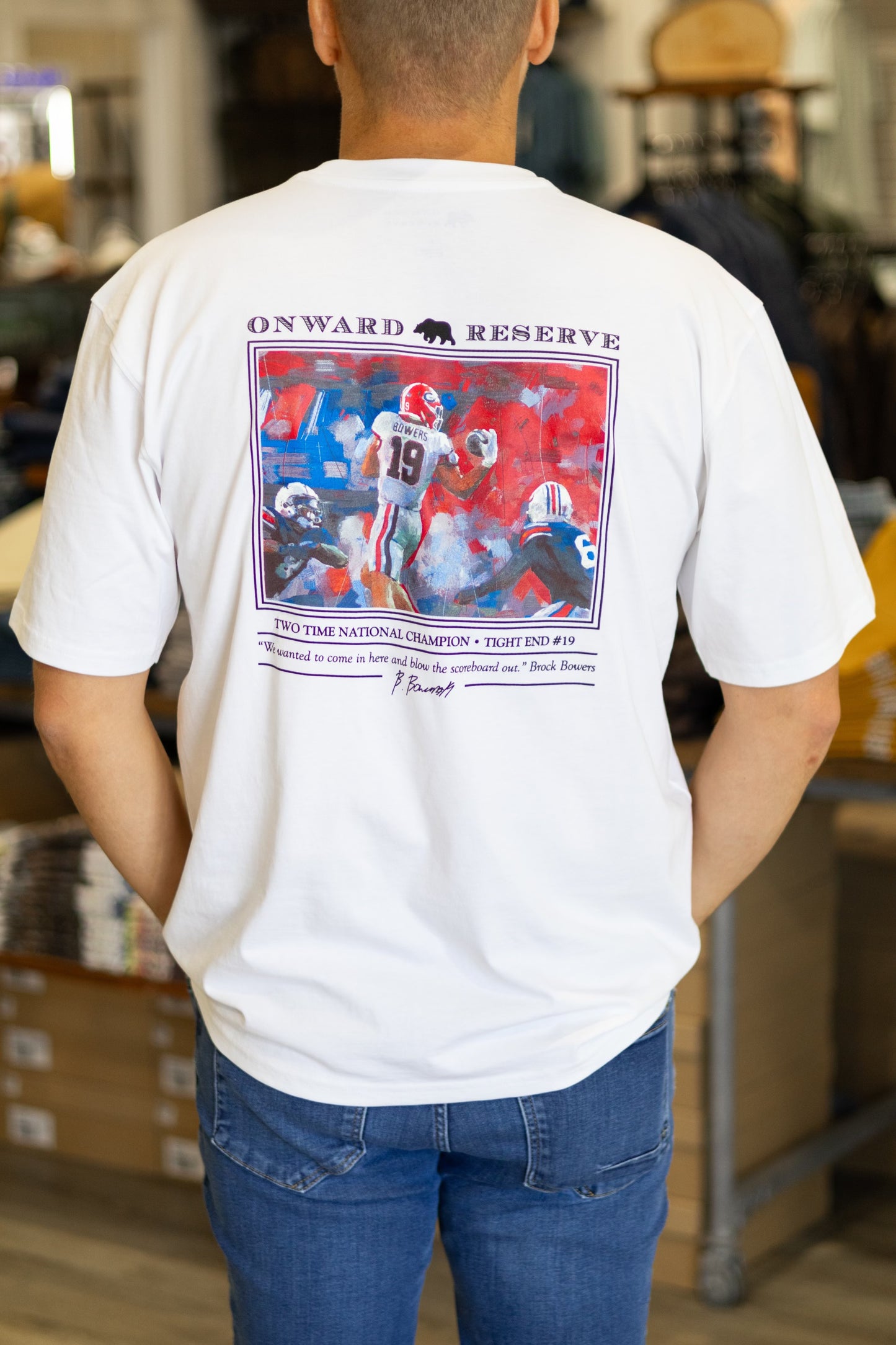Onward Reserve Brock Bowers S/S T-Shirt