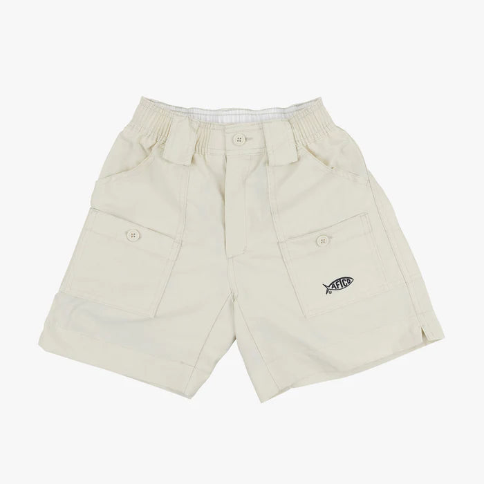Aftco Youth Original Fishing Short - Natural