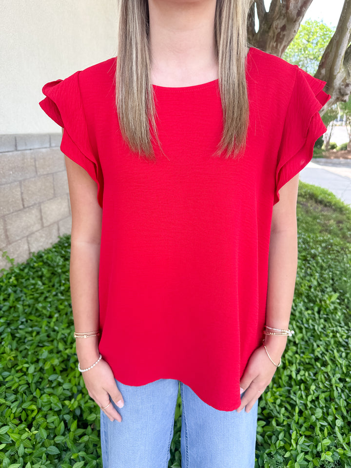 Murphy Top - Red