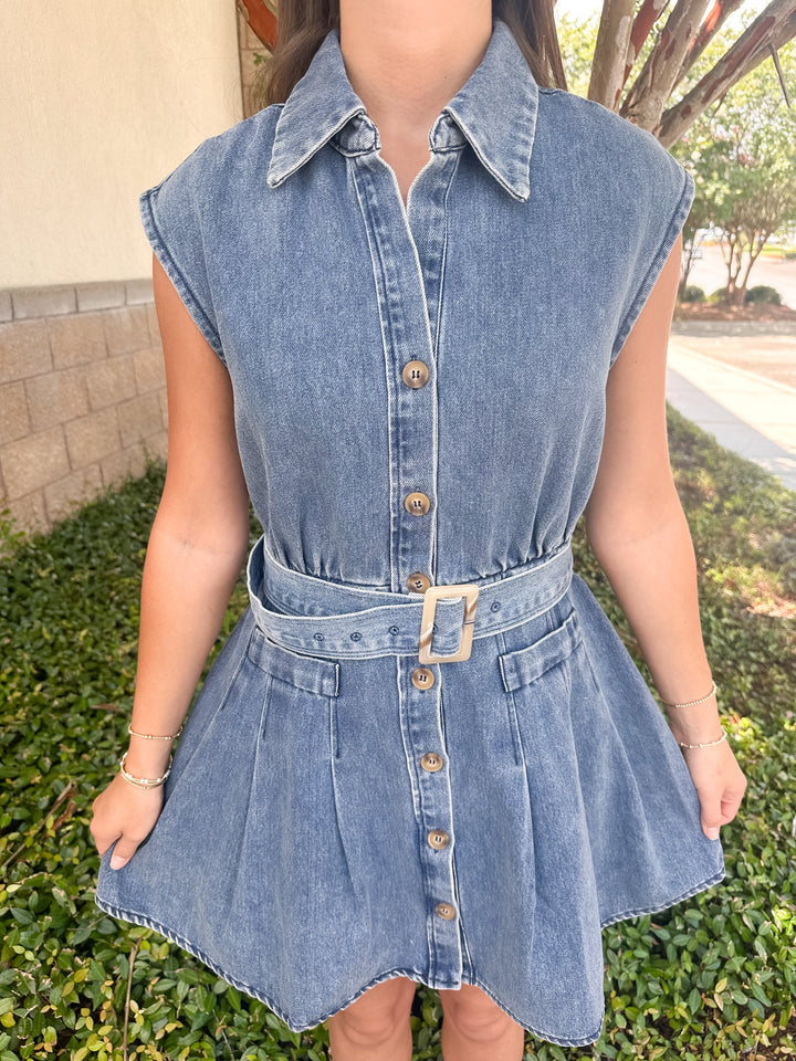 Troy Denim Dress