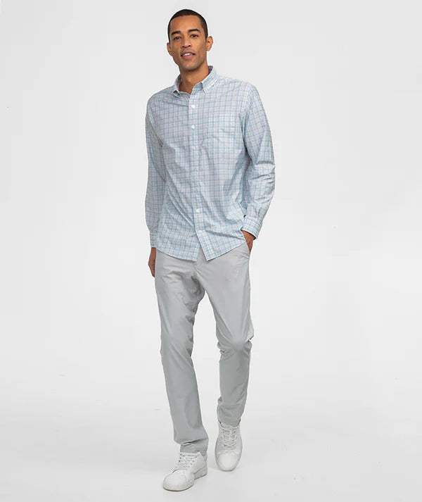 SSCO Men’s Willowbend L/S Button Down - Folkstone Gray
