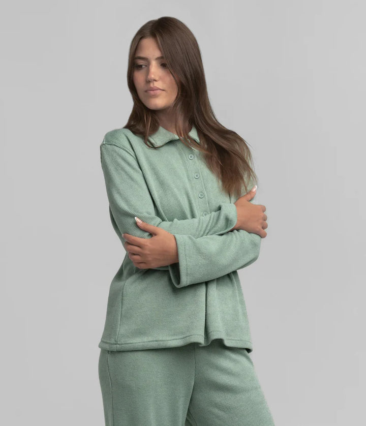 SSCO Women’s Weekend Leisure Henley - Jadeite