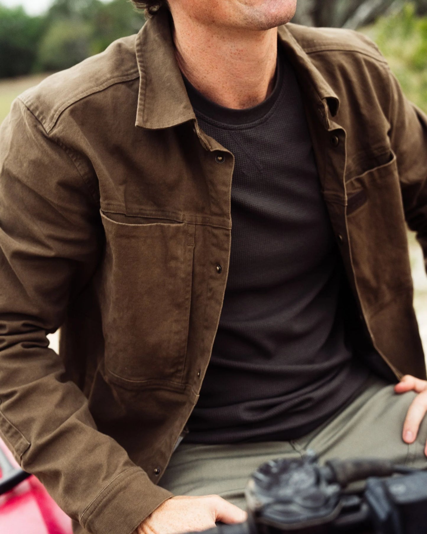Marsh Wear Men’s The Delano Shacket - Desert Palm