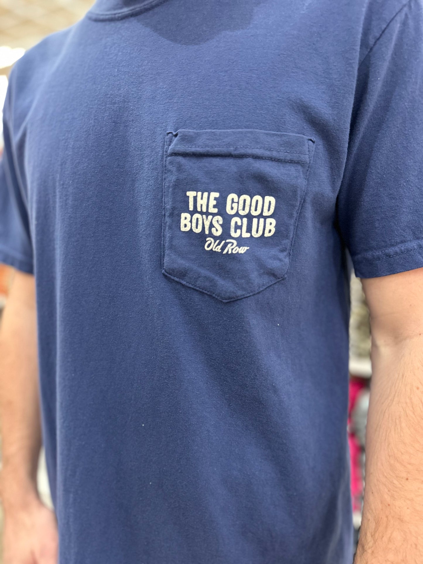 Old Row GBC Cowboy Retriever Pocket S/S T-Shirt - Midnight