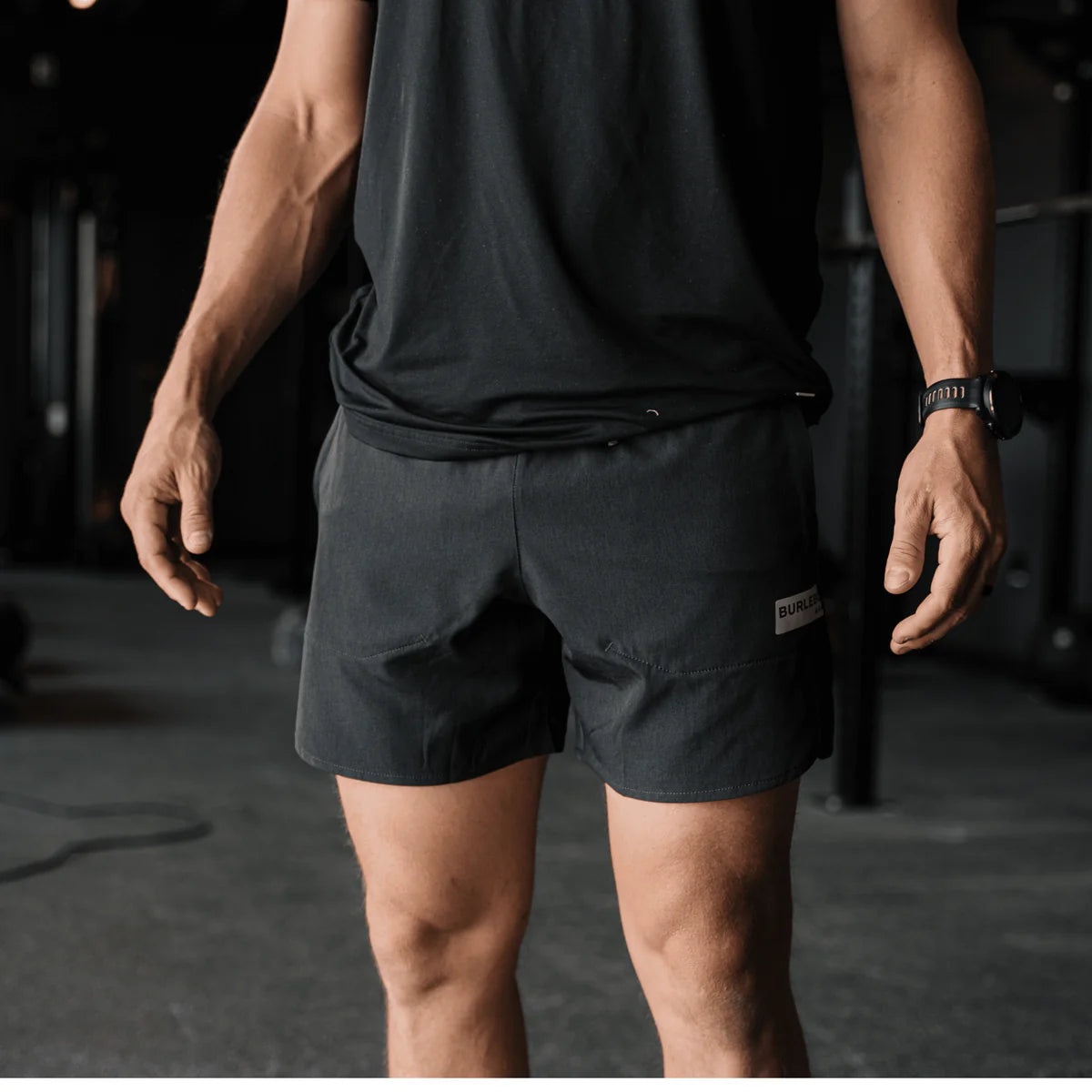 Burlebo Men’s S26 Training Short - Black