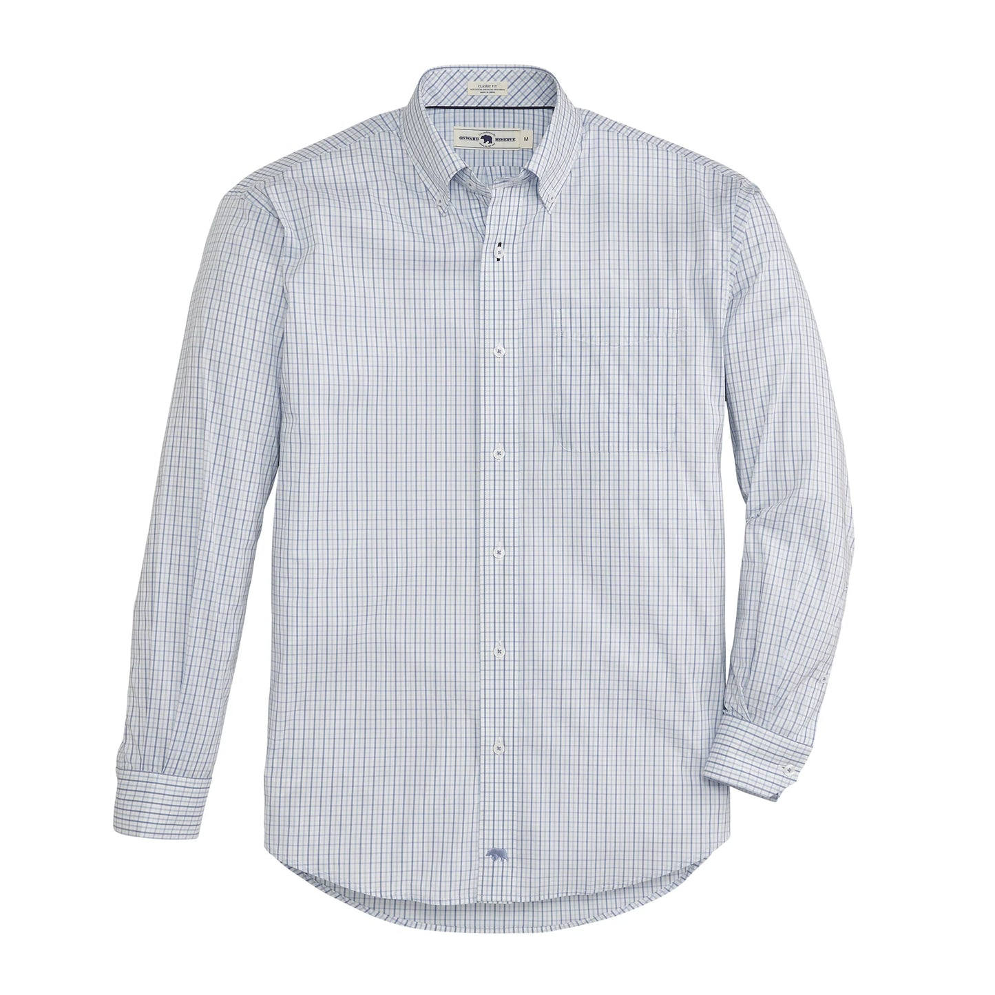Onward Reserve Tract Classic Fit Quad Shirt - Endless Sky