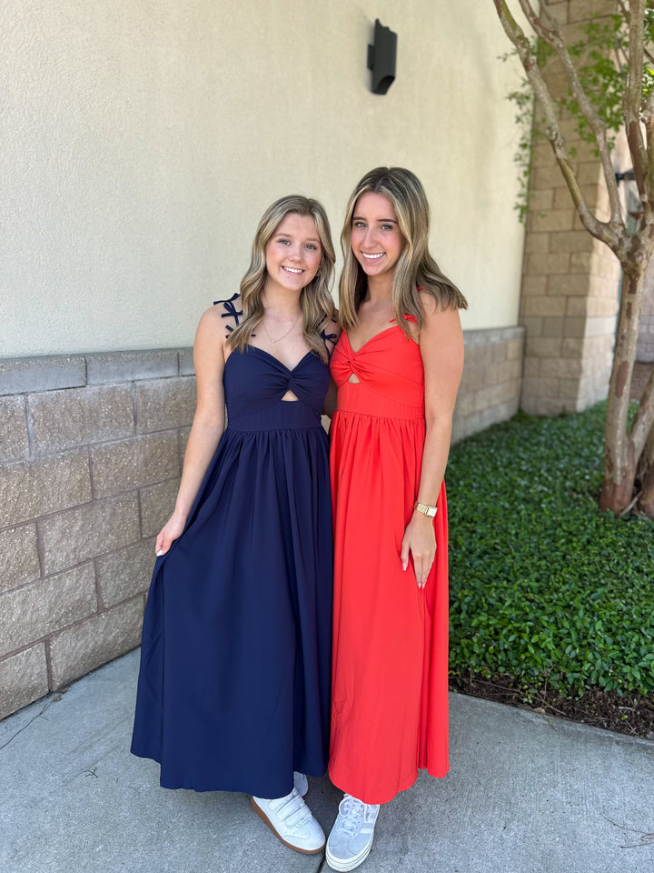Ivey Bow Strap Maxi