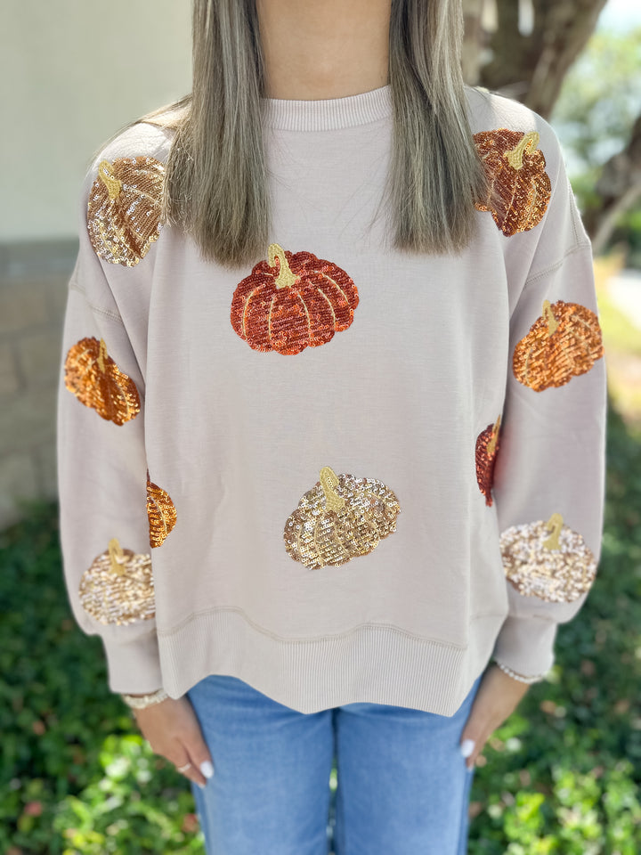 Millie Sweatshirt Traditional Pumpkins