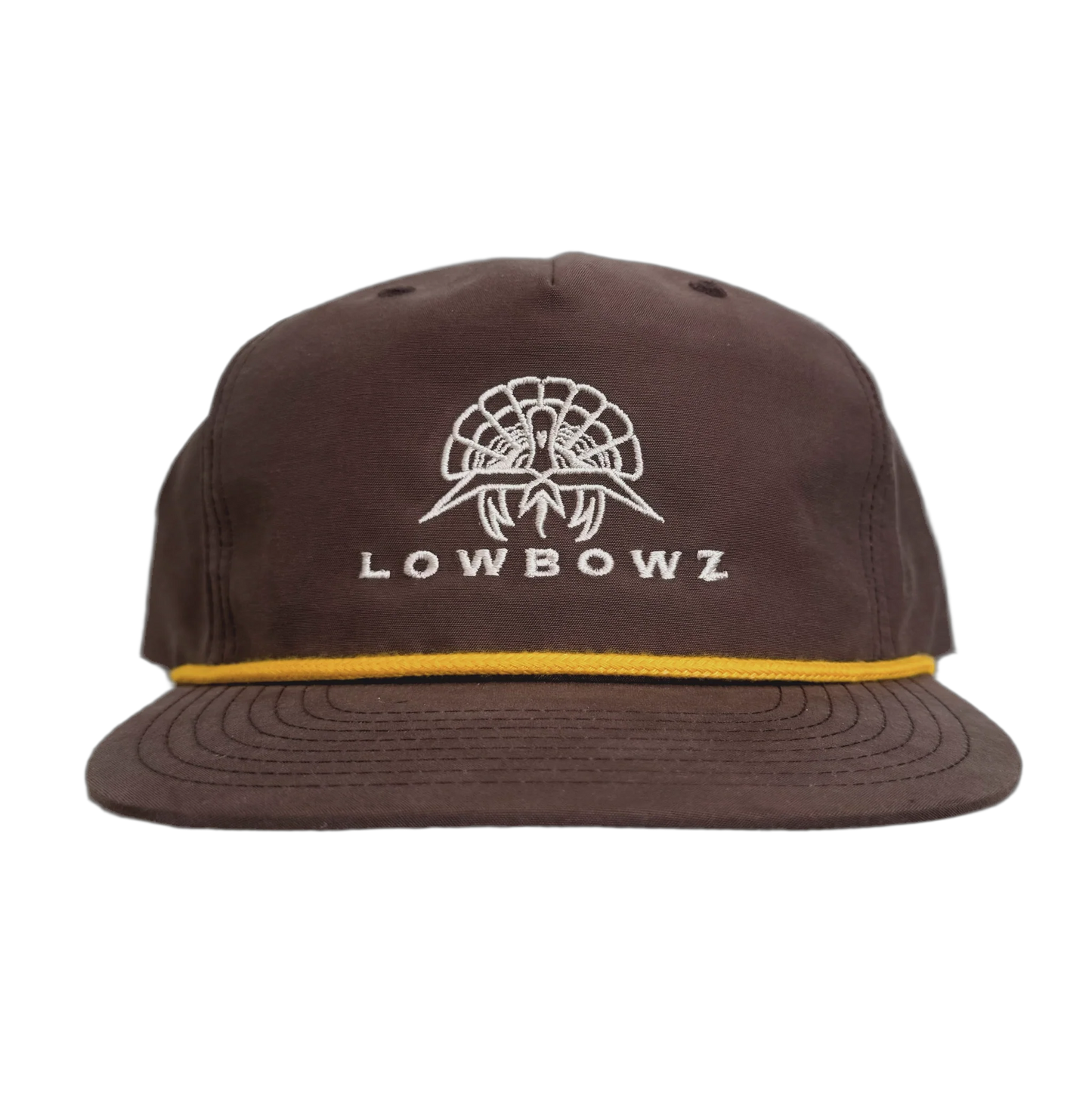 Low Bowz Brown Turkey Logo Rope Hat