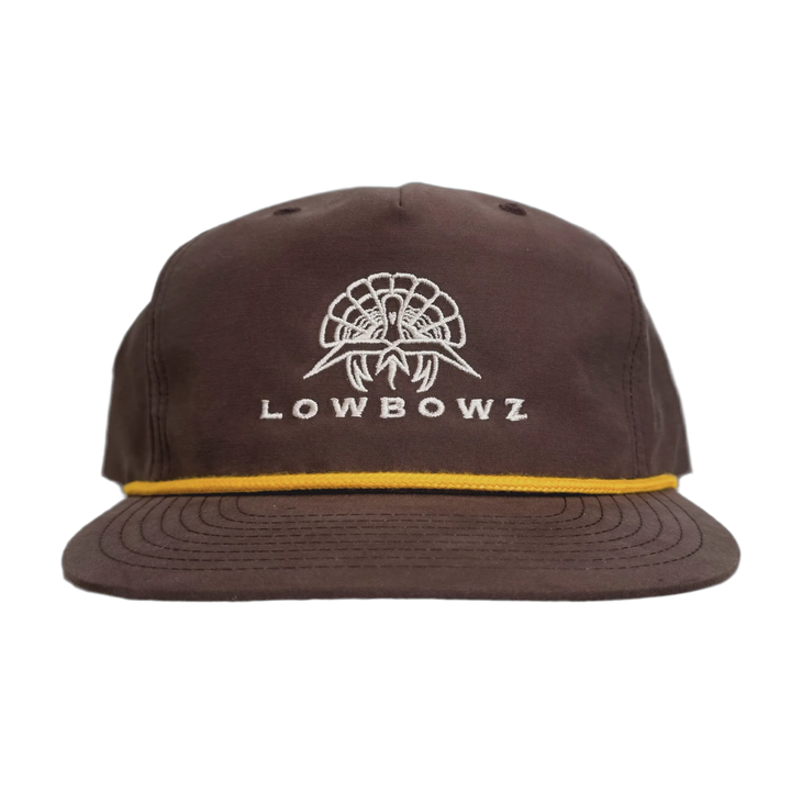 Low Bowz Brown Turkey Logo Rope Hat