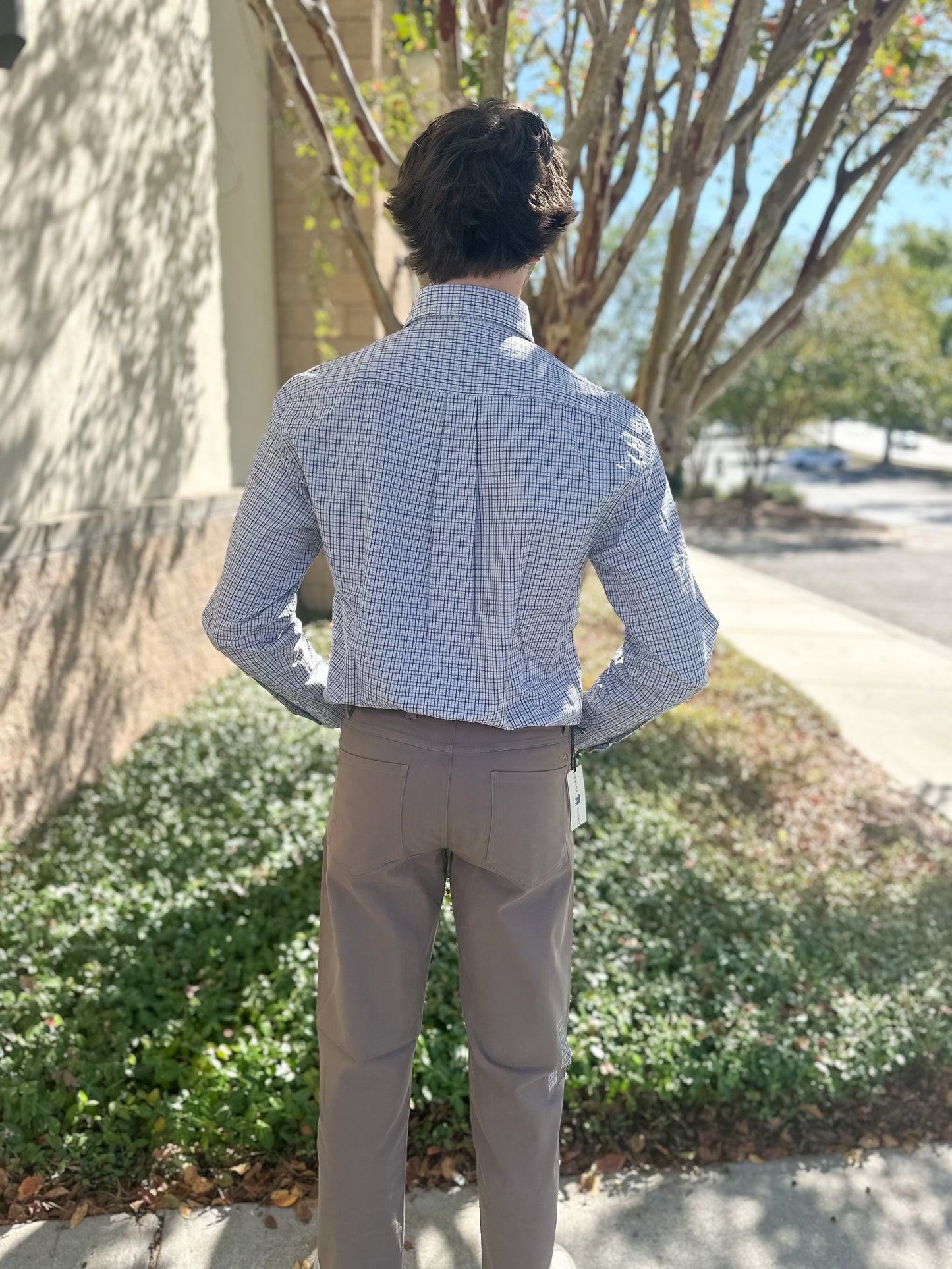 S. Casanova F25 Charlie Button Down - Low Country