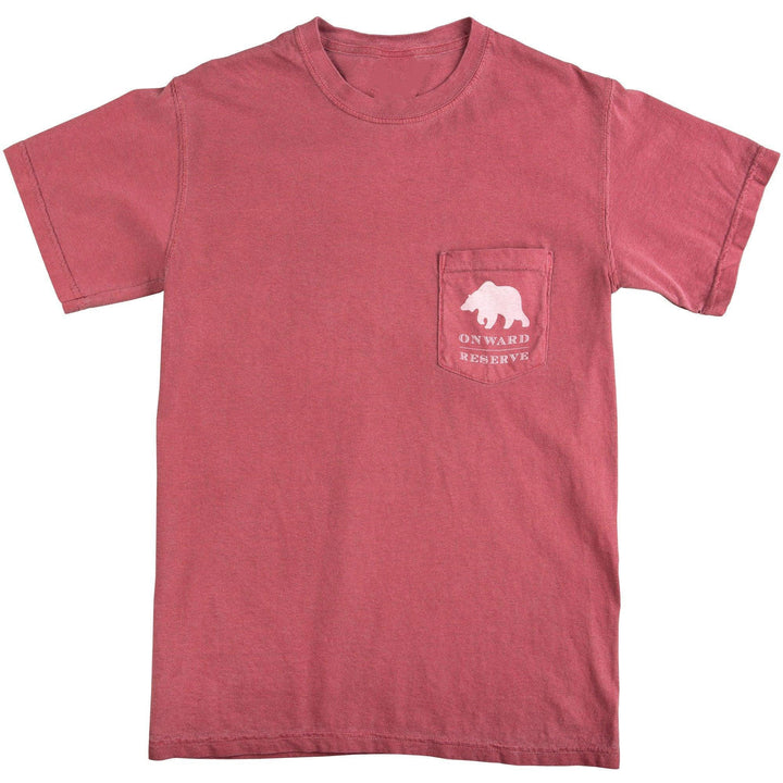 Onward Reserve UGA Brock Bowers S/S Pocket T-Shirt - Washed Red