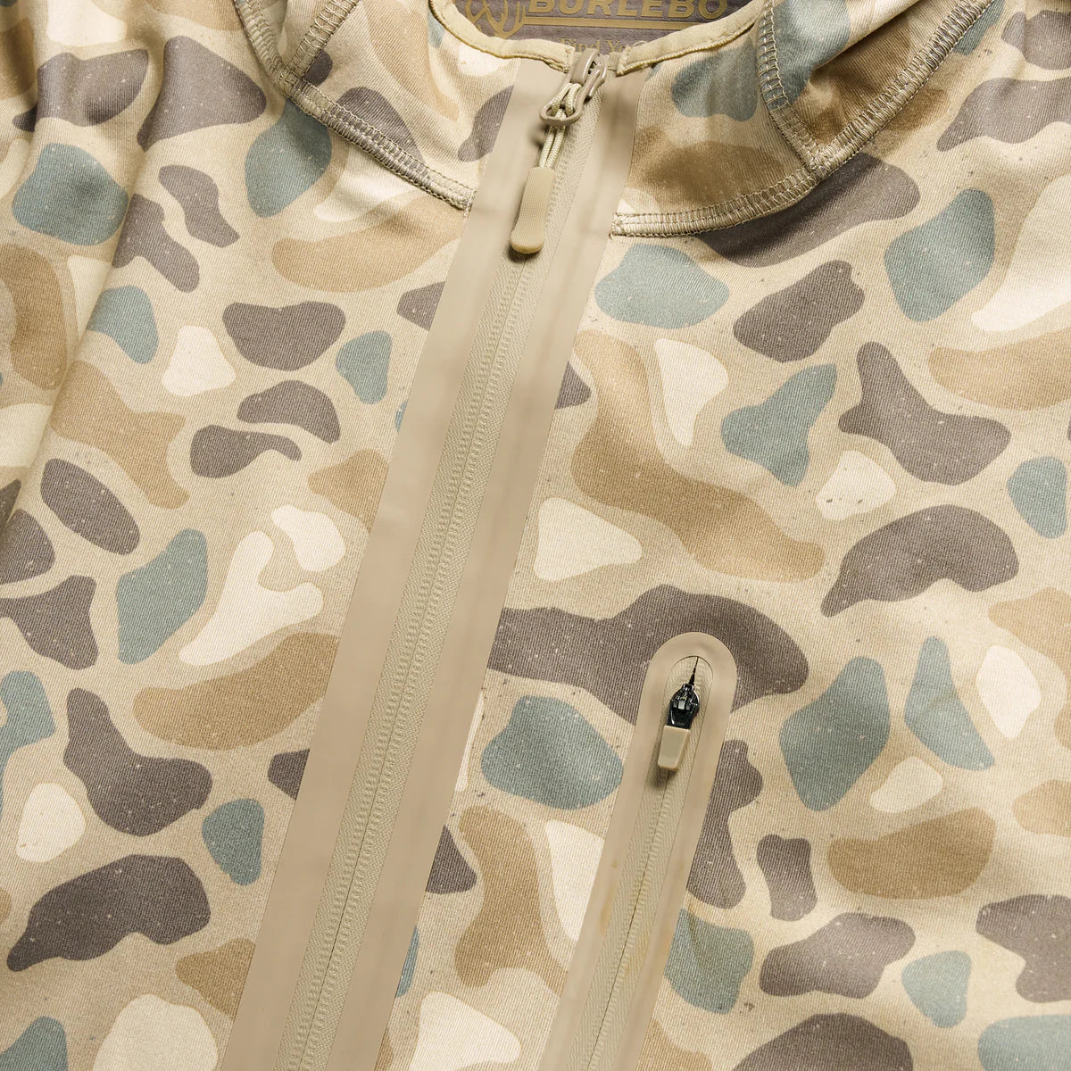 Burlebo Duke Tech Mid-Layer Jacket - Pintail Camo