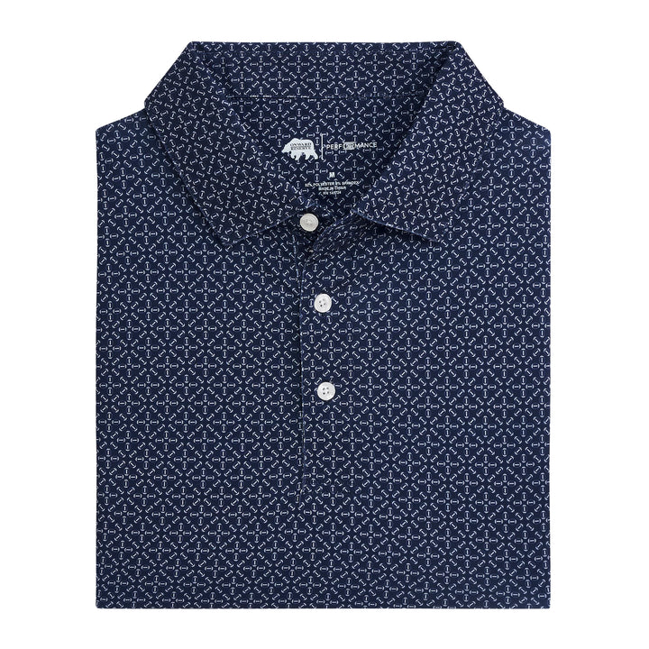 Onward Reserve Gameday Printed Performance Polo - Naval Academy