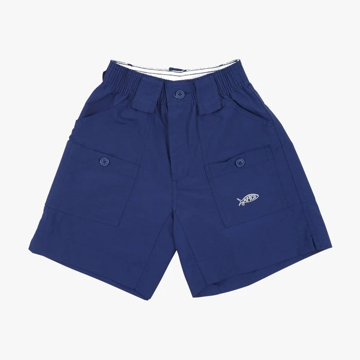 Aftco Youth Original Fishing Short - Navy