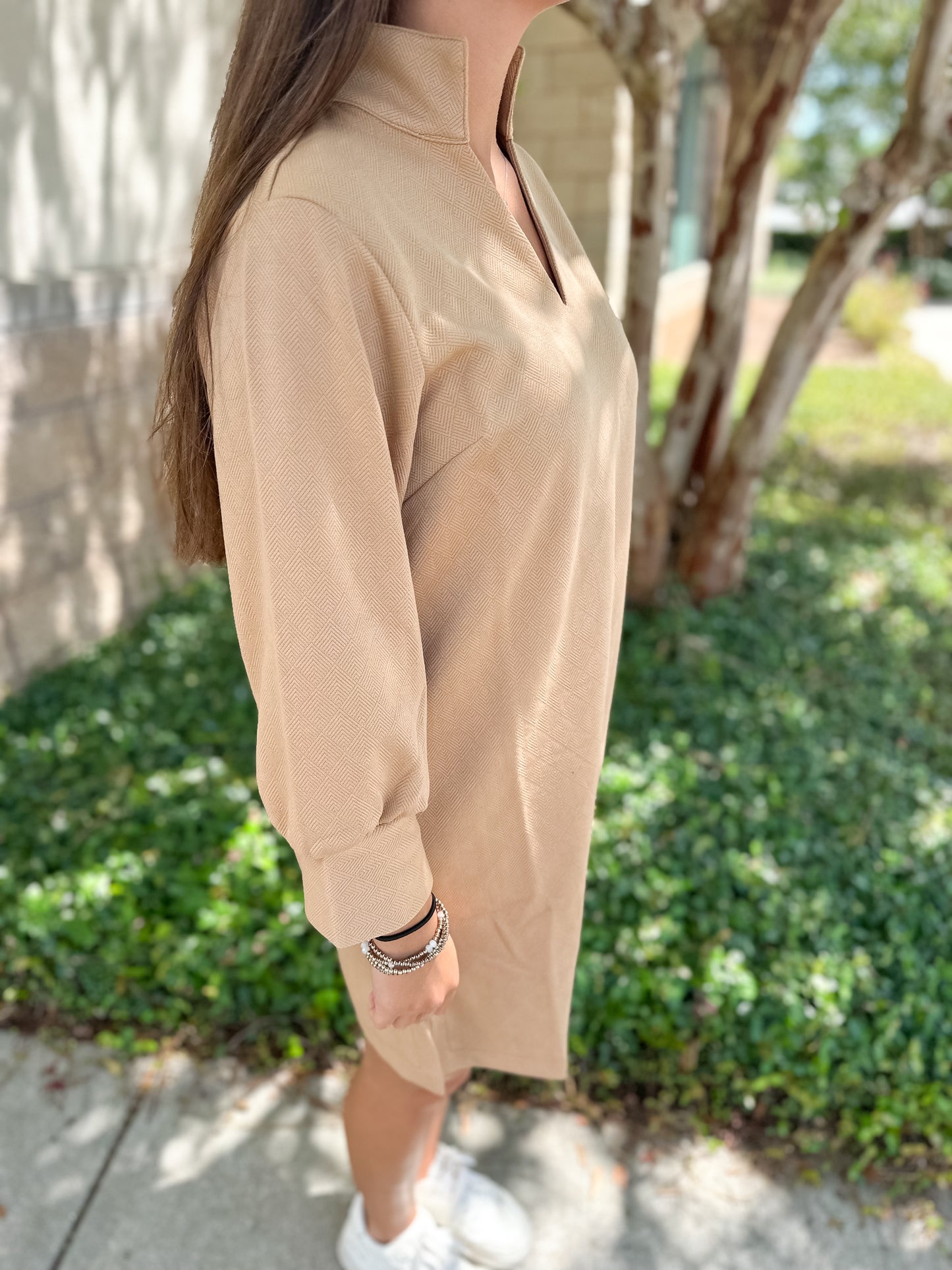 Hadley Dress - Latte