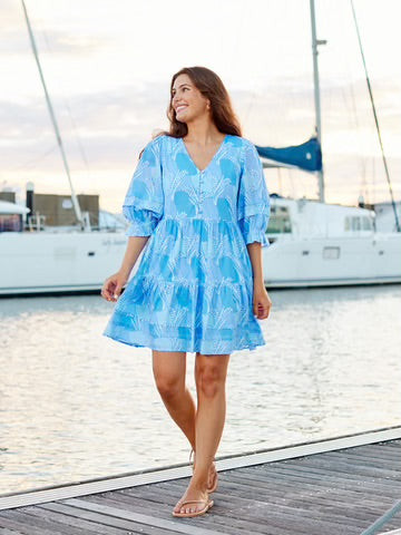 Raya Dress - Color Me Sweet Blue