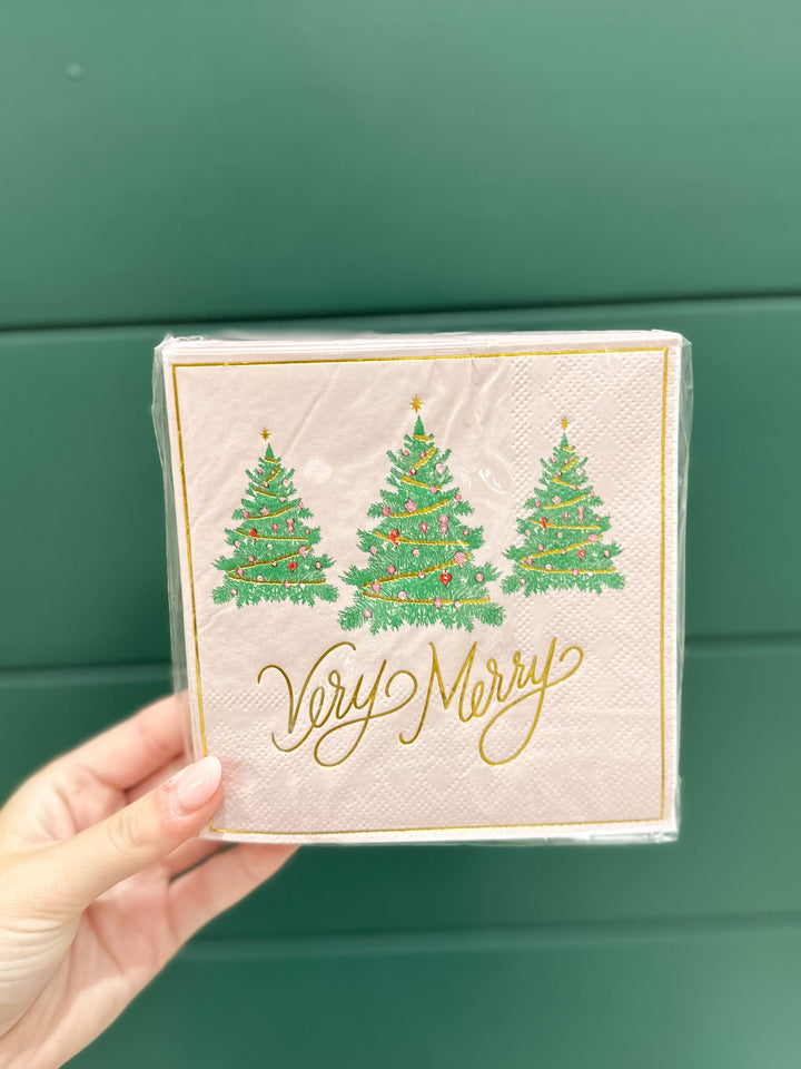 MS Cocktail Napkins - Very Merry