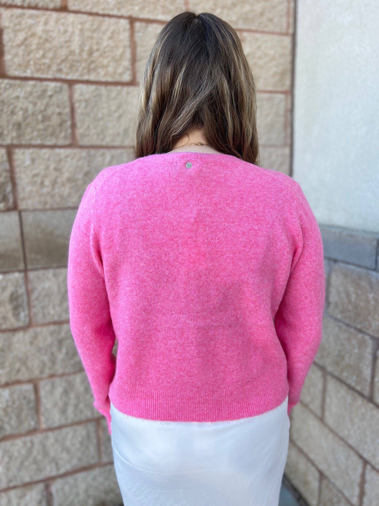 Medina Disco Pink Cardigan