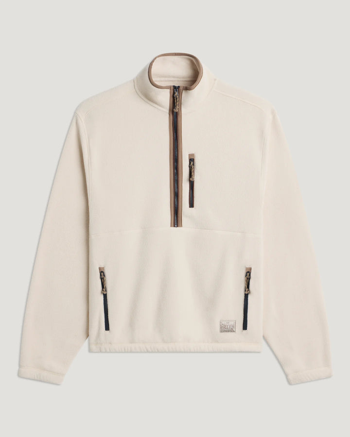 Free Fly Men’s Ashridge Fleece Half Zip - French Oak
