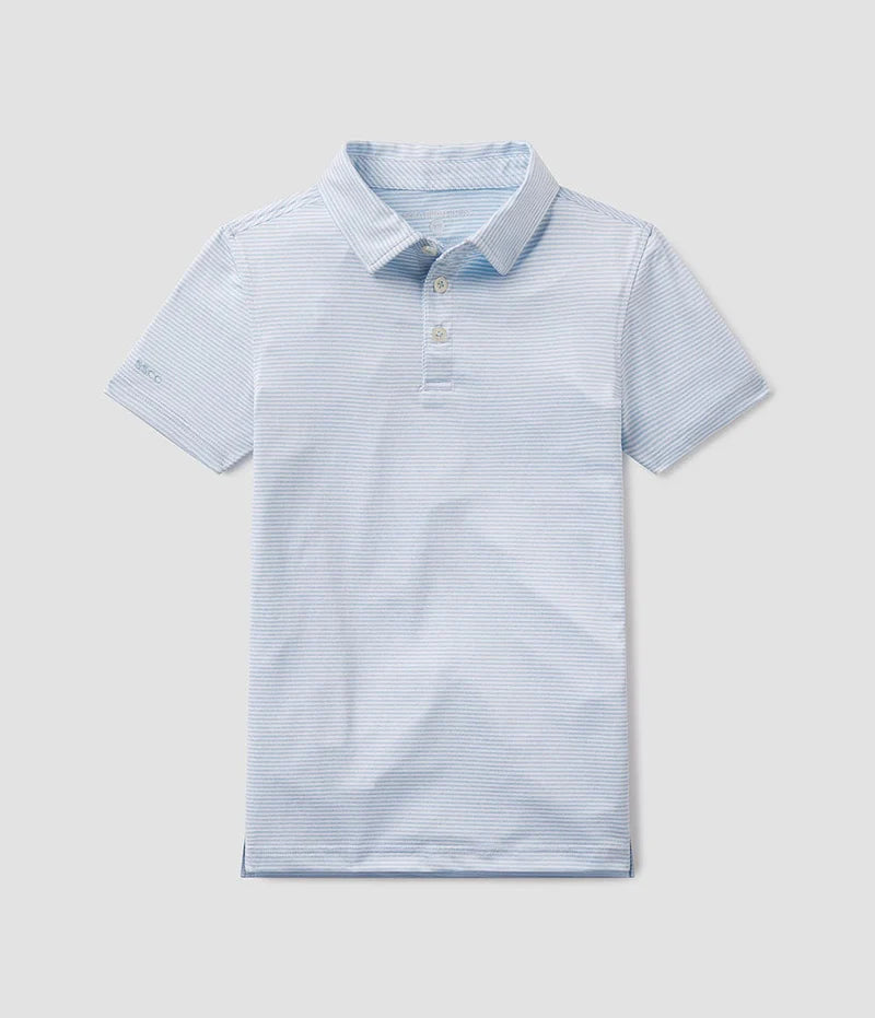 SSCO Youth Boys Heather Madison Polo - Crystal Lake