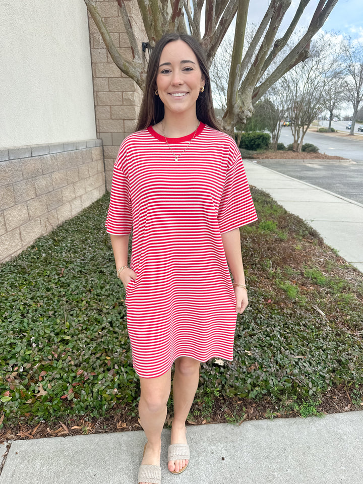 Santa Clara Dress - Red