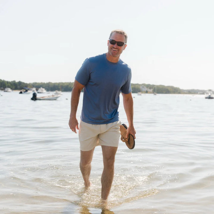 Genteal S26 Wander S/S T-Shirt - Marine