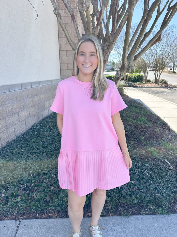 Irvine Pleated Dress