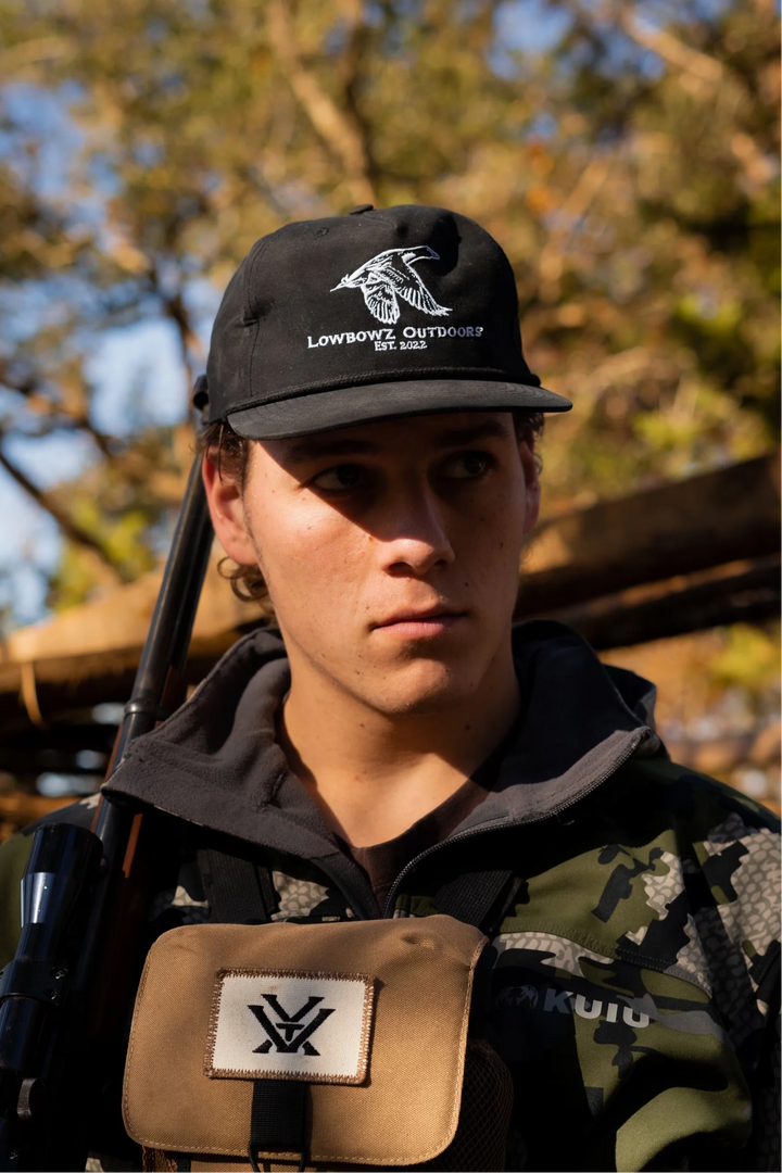 Low Bowz Black Mallard Rope Hat