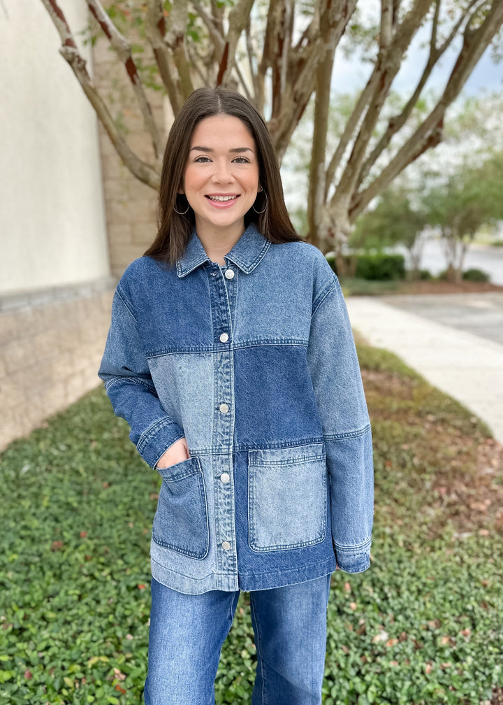 On The Road Color Block Jacket