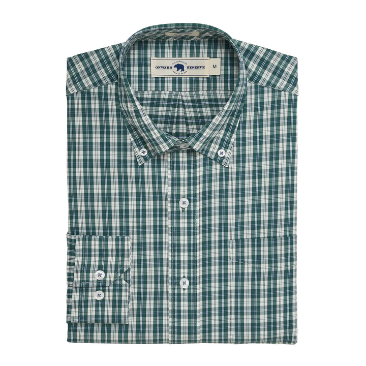Onward Reserve Rattler Classic Fit Performance Shirt - Mallard Green