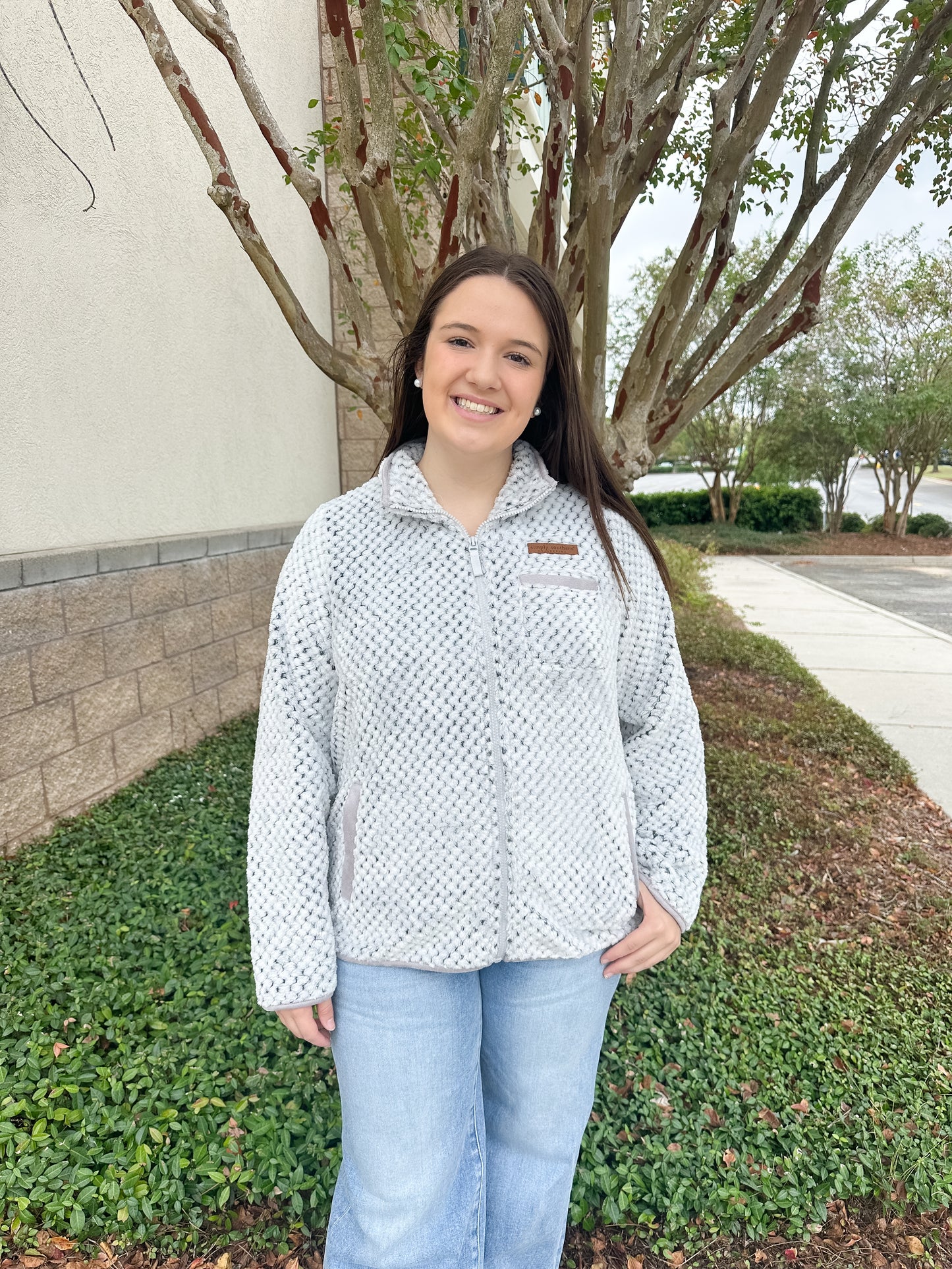 Simply Soft Pullover - Frost Grey