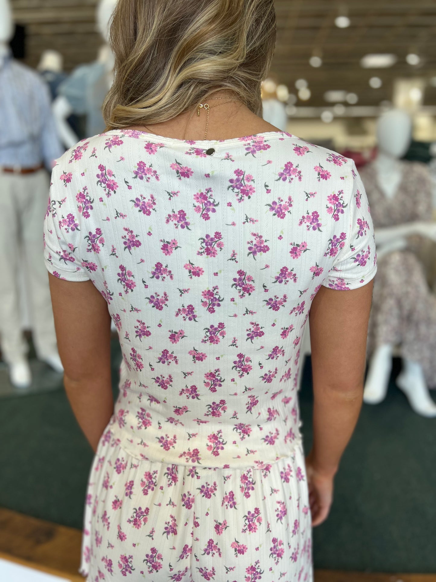 Flower Market Ditsy Tee