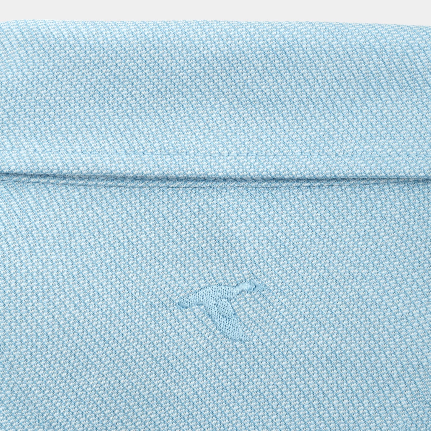 Genteal Spring ‘25 Scales Textured Polo - Bluebell