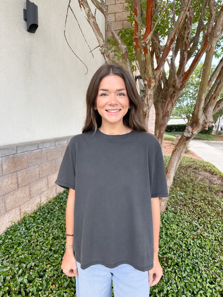 Velma Basic Tee - Black