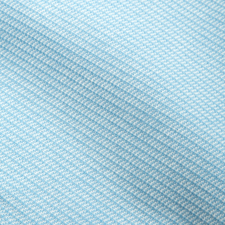 Genteal Spring ‘25 Scales Textured Polo - Bluebell