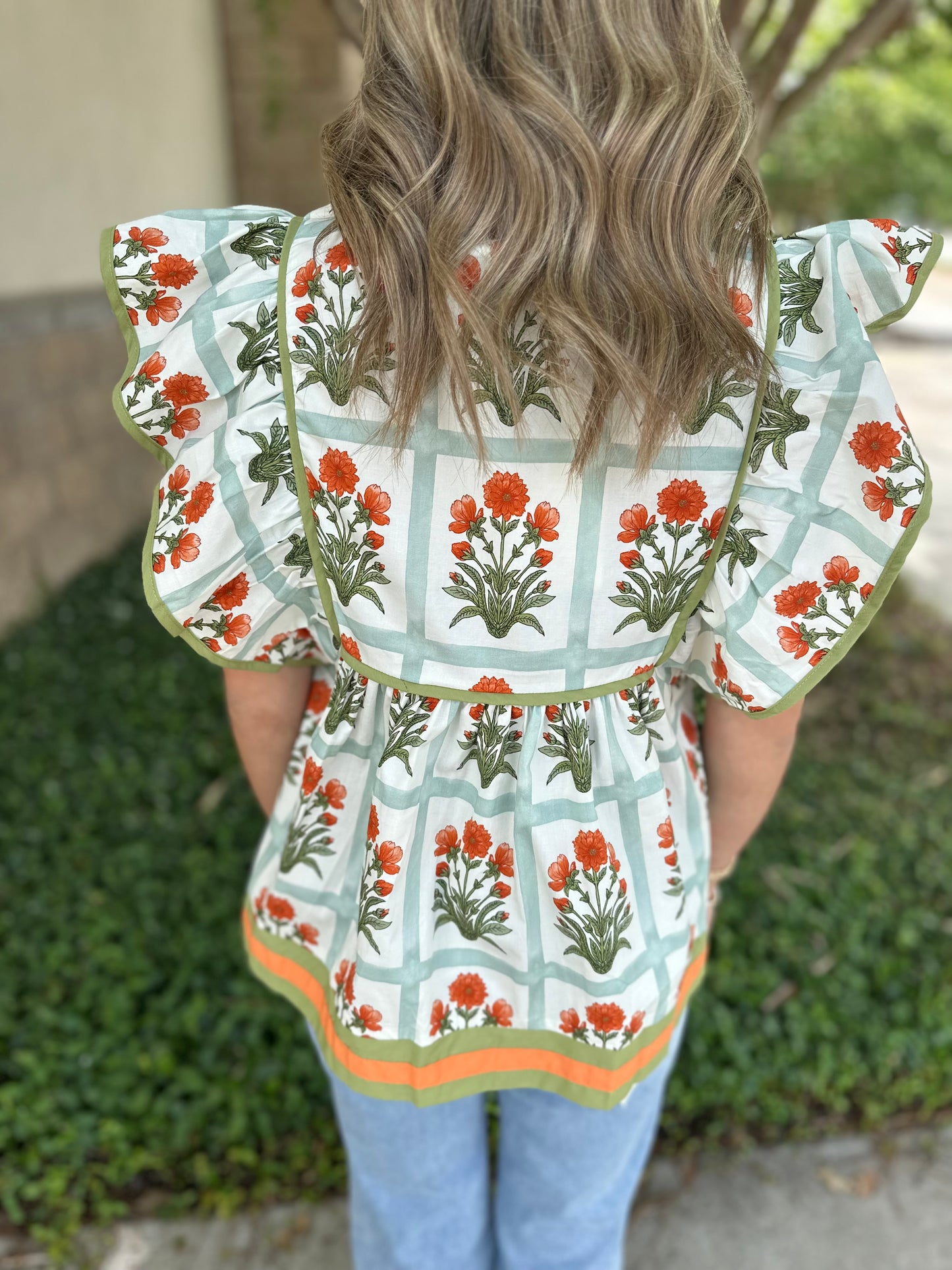 Linda Top - Orange