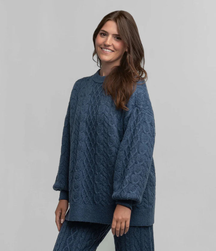 SSCO Women’s Comfy Cozy Cable Sweater - Windsor