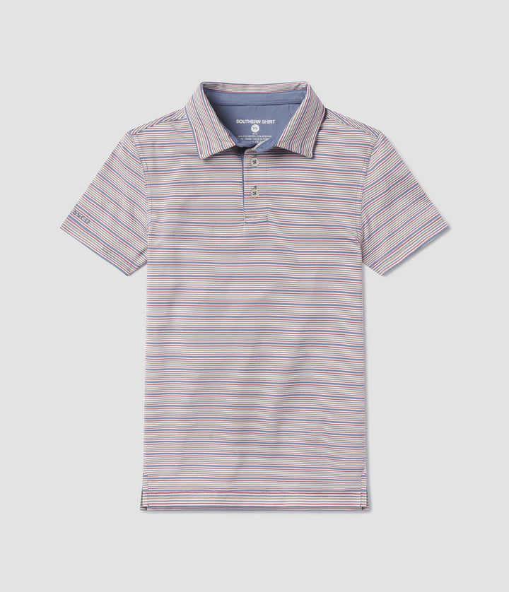 SSCO Youth Boys Sawgrass Performance Polo - Limestone