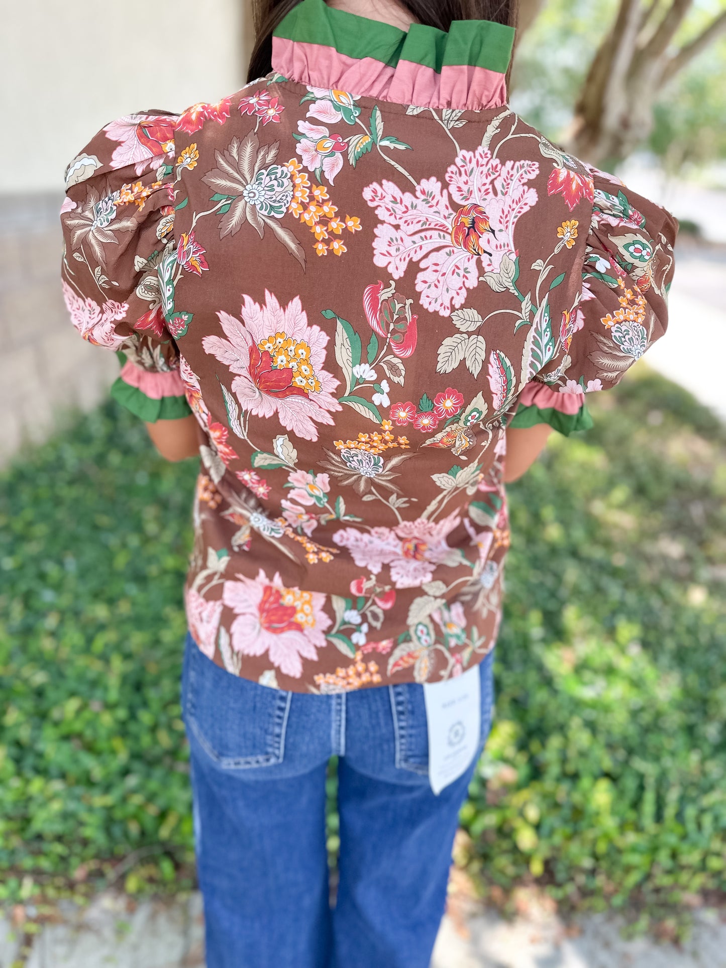 Jackie Floral Top