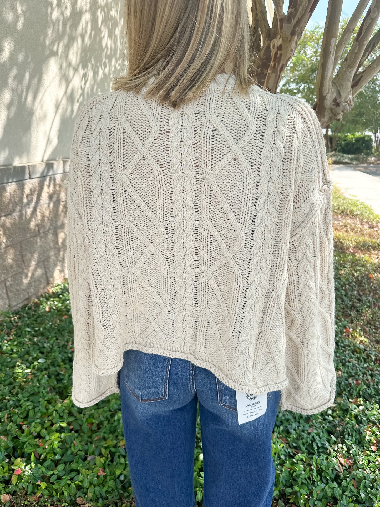 Amber Cable Knit Sweater